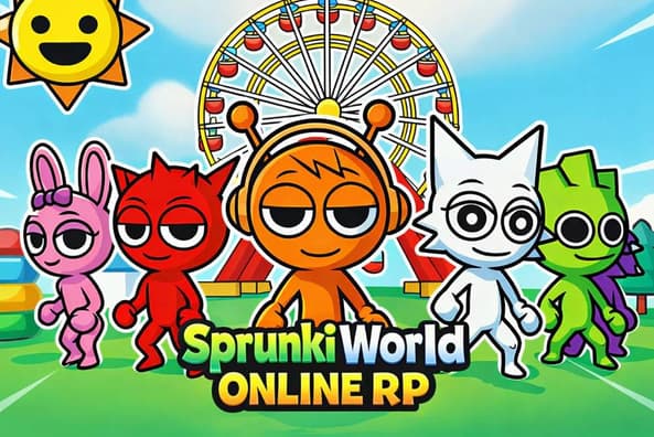 game image Sprunki World Online RP: Play with Friends!