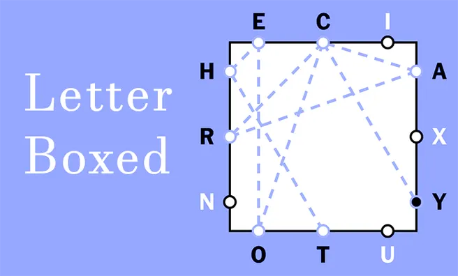 imagem do jogo Letter Boxed