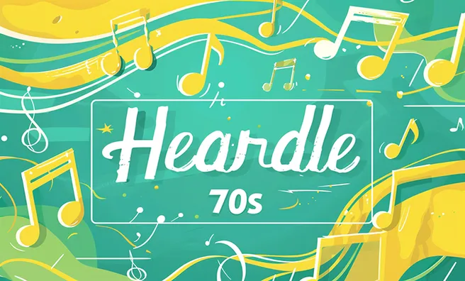 imagem do jogo Heardle 70s