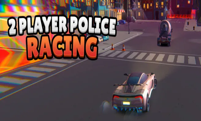 Spielbild 2 Player Police Racing