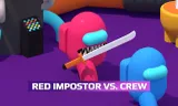 Red Impostor vs. Crew